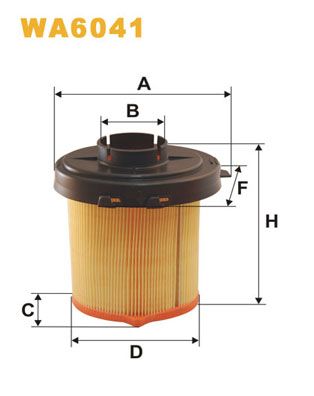 WIX FILTERS Õhufilter WA6041